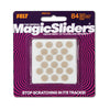 Magic Sliders Felt Self Adhesive Protective Pads Oatmeal Round 3/8 in. W X 3/8 in. L  (Pack of 6)