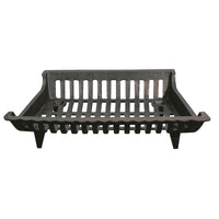 Panacea Graphite Black Cast Iron Fireplace Grate