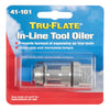 Tru-Flate Steel Air Coupler 1/4 in. Female X 1/4 in. Male 1 pc