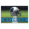 NFL - Carolina Panthers Rubber Door Mat - 18in. x 30in.