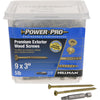 HILLMAN Power Pro No. 9 in. X 3 in. L Bronze Star Flat Head Premium Deck Screws 5 lb 417 pk