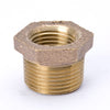 BK Products Southland 1/2 in. FIP Sizes X 1/4 in. D FIP Red Brass Hex Bushing