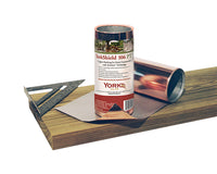 York 106 PT Copper Roll Shape Deck Non-Asphalt Flashing 720 L x 12 W in.