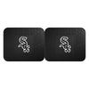 MLB - Chicago White Sox Back Seat Car Mats - 2 Piece Set