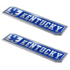 University of Kentucky 2 Piece Heavy Duty Alumnium Truck Emblem Set