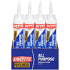 Loctite Polyseamseal Clear Acrylic Latex Adhesive Caulk 10 oz. (Pack of 12)