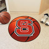 North Carolina State University Basketball Rug - 27in. Diameter