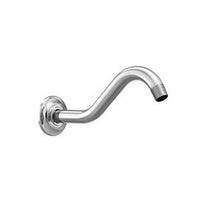 Chrome shower arm flange