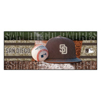 MLB - San Diego Padres Camo Baseball Runner Rug - 30in. x 72in.