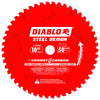 Diablo Steel Demon 10 in. Dia. x 1 in. Cermet Carbide Circular Saw Blade 50 teeth 1 pk