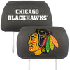 NHL - Chicago Blackhawks Embroidered Head Rest Cover Set - 2 Pieces