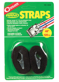 Coghlan's 0.75 in. W X 48 in. L Black Arno Strap 1 lb 2 pk