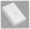 Legrand Rectangle Plastic 1 gang Switch Kit Ivory