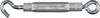 National Hardware Zinc-Plated Aluminum/Steel Turnbuckle 55 lb. capacity 6.5 in. L (Pack of 10)