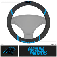 NFL - Carolina Panthers  Embroidered Steering Wheel Cover