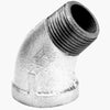 Bk Products 1/2 In. Fpt  X 1/2 In. Dia. Mpt Galvanized Malleable Iron Street Elbow