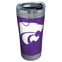 Tervis Collegiate 20 oz Kansas State Wildcats Multicolored BPA Free Tumbler with Lid