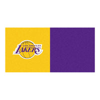 NBA - Los Angeles Lakers Team Carpet Tiles - 45 Sq Ft.