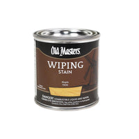 Old Masters Semi-Transparent Maple Oil-Based Wiping Stain 0.5 pt (Pack of 6)