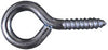 National Hardware 0.30 in. Dia. x 2-7/8 in. L Zinc-Plated Steel Screw Eye 150 lb. capacity (Pack of 10)