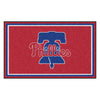 MLB - Philadelphia Phillies Bell 4ft. x 6ft. Plush Area Rug