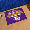 Louisiana State University Dynasty Rug - 19in. X 30in.