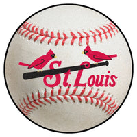 MLB - St. Louis Cardinals Retro Collection Baseball Rug - 27in. Diameter - (1930)