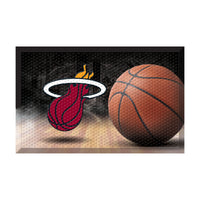 NBA - Miami Heat Rubber Scraper Door Mat