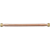 Homewerks 3/4 in. FIP each X 3/4 in. D FIP 18 in. Copper Water Heater Supply Line