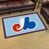 MLB - Washington Nationals Retro Collection 4ft. x 6ft. Plush Area Rug - (1990 Montreal Expos)