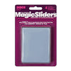 Magic Sliders Gray Plastic Sliding Discs (Pack of 3)