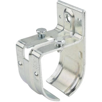 DP5421BC Single Round Rail Splice Bracket - Zinc