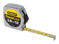 Stanley PowerLock 12 ft. L X 0.5 in. W Tape Measure 1 pk