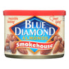 Blue Diamond Smokehouse Almonds 6 oz Can (Pack of 12)