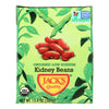 Jack's Quality Organic Red Kidney Beans - Low Sodium - Case of 8 - 13.4 oz