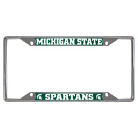 Michigan State University Metal License Plate Frame