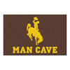 University of Wyoming Man Cave Rug - 19in. x 30in.