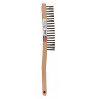 Warner 3 in. W X 13 in. L Stainless Steel Wire Brush (Pack of 6)