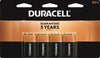 Duracell Coppertop 9-Volt Alkaline Batteries 4 pk Carded