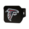 NFL - Atlanta Falcons Black Metal Hitch Cover - 3D Color Emblem