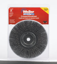 Weiler Vortec Pro 8 in. Crimped Wire Wheel Brush Carbon Steel 6000 rpm 1 pc