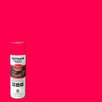 Rustoleum 1661-838 17 Oz Fluorescent Pink Precision-Line Marking Spray Paint (Pack of 12)