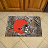 NFL - Cleveland Browns Camo Rubber Scraper Door Mat