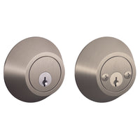 Schlage Satin Nickel Metal Double Cylinder Deadbolt