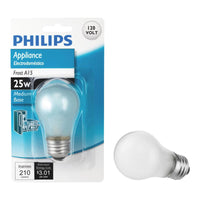 Philips 25 W A15 Appliance Incandescent Bulb E26 (Medium) Soft White 1 pk