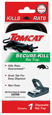 Tomcat Secure-Kill Animal Trap For Rats 1 pk