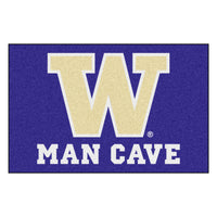 University of Washington Man Cave Rug - 19in. x 30in.