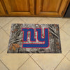 NFL - New York Giants Camo Rubber Scraper Door Mat