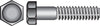 Hillman 3/8 in. D X 4 in. L Hot Dipped Galvanized Steel Hex Bolt 50 pk