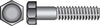 Hillman 3/8-16 in. D X 6 in. L Steel Hex Head Cap Screw 25 pk